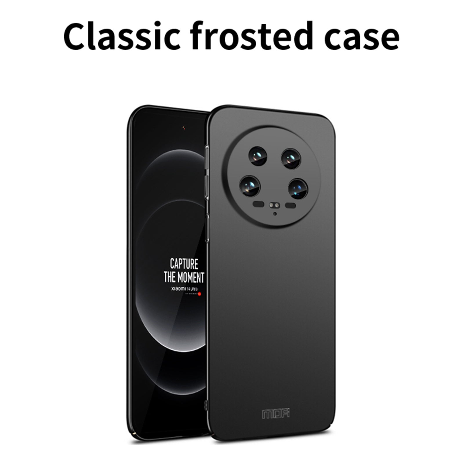 MOFI JK PC Series-1 Shield For Xiaomi 14 Ultra Cell Phone Case Shockproof PC Back Cover MOFI JK PC Series-1 Shield For Xiaomi 14 Ultra Cell Phone Case Shockproof PC Back Cover